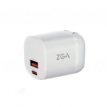 ZGA (CT13)30W氮化鎵 USB-A+Type-C快速充電器 充電頭 摺疊插頭 電源供應器 小巧輕便 插頭